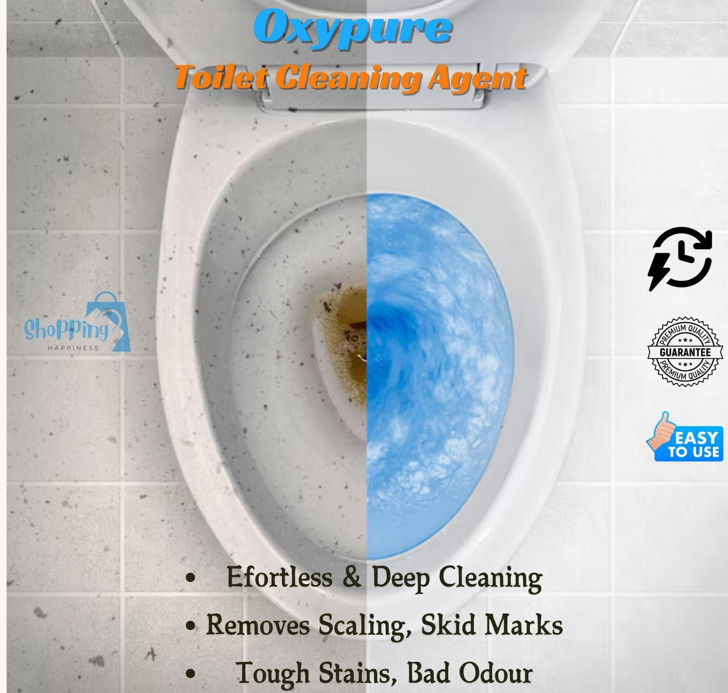 OxyPure Toilet Cleaning Agent (Pack of 2)