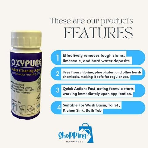 OxyPure Toilet Cleaning Agent (Pack of 2)
